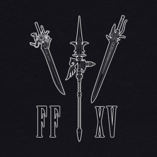 Final Fantasy 15 - Noctis weapons. by Tenshi_no_Dogu